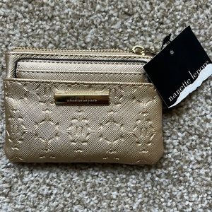 Nanette lepore gold wallet